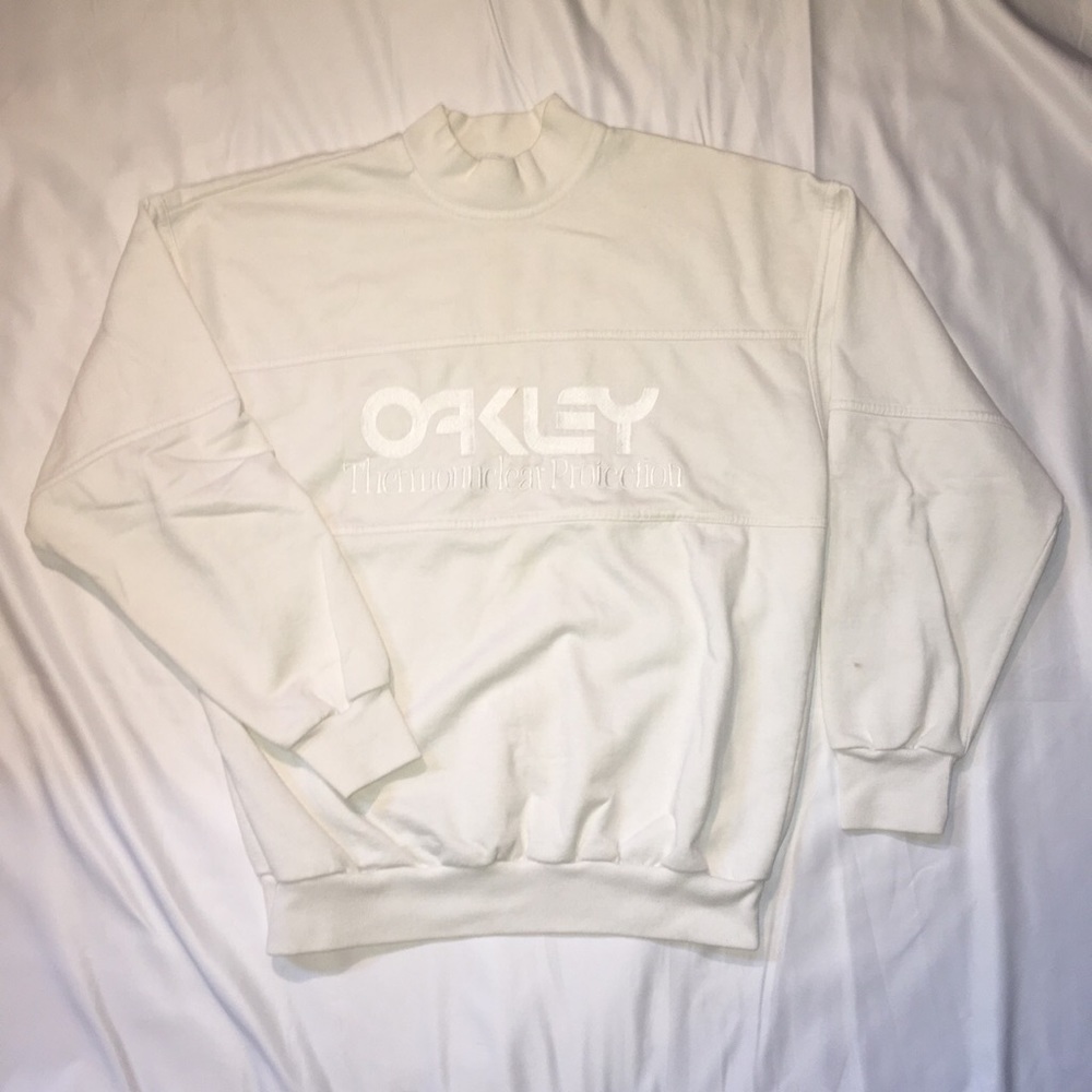Vintage Oakley mock neck sweater